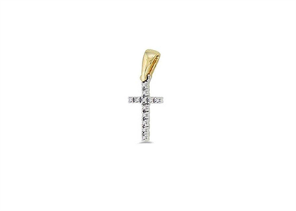 Dual Tone Plated | Cross Pendants